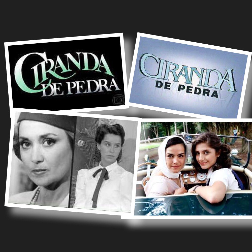 Imagens das duas edições na teledramaturgia// reprodução Globo